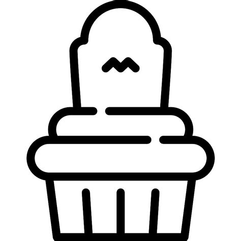 Cupcake Vector SVG Icon - SVG Repo