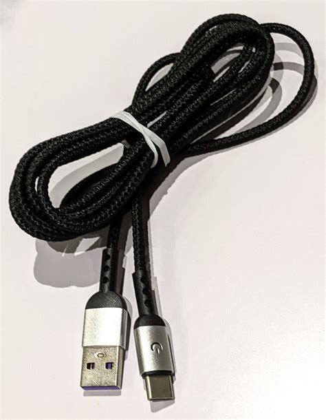 Type C Long Lead USB-C Cable Fast Charging Heavy Duty Phone Charger Data Sync | eBay