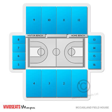 McCasland Field House Seating Chart | Vivid Seats