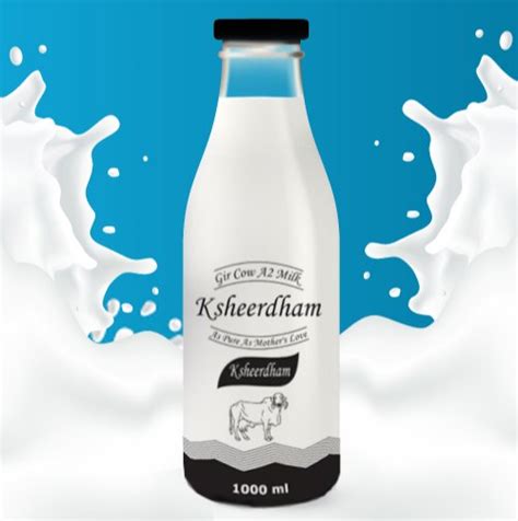 A2 Gir Cow Milk (Glass Bottle) at Rs 108/litre | Phase - 2 | New Delhi | ID: 19368270330