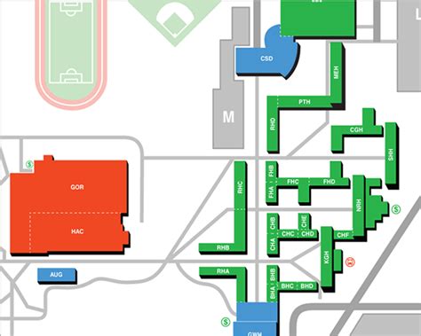 RIT Campus Map on Behance