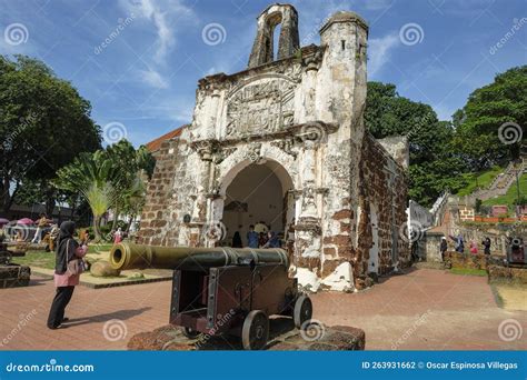 Portuguese Fort in Malacca, Malaysia Editorial Photography - Image of horizontal, culture: 263931662