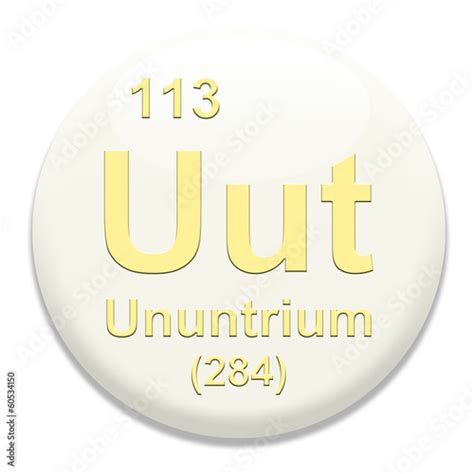 "Periodic Table Uut Ununtrium" Stock photo and royalty-free images on Fotolia.com - Pic 60534150