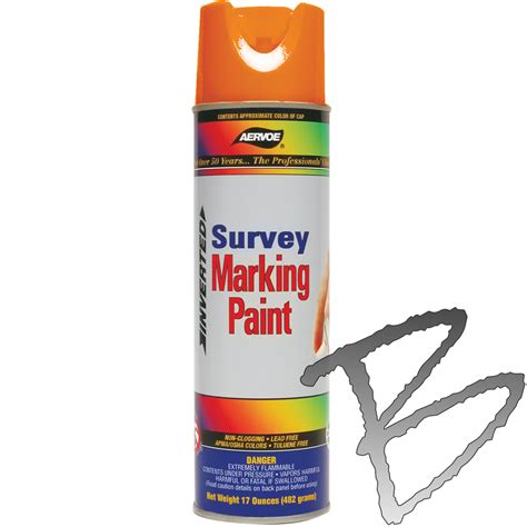 Aervoe Survey Marking Paint, 17oz | Marking Paint & Chalk