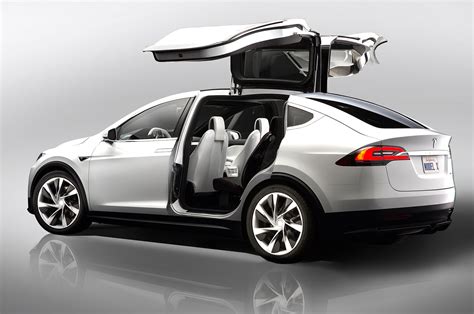 Model X: Tesla Launches All-Electric SUV with Falcon Wing Doors ...