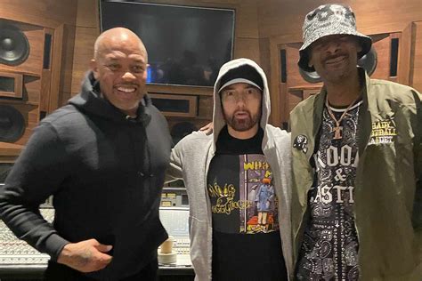 Eminem, Dr. Dre and Snoop Dogg Back Together for a Studio Session