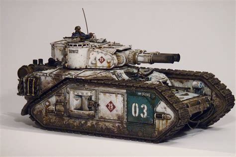 CoolMiniOrNot - Macharius Tank | Warhammer 40k miniatures, Warhammer ...