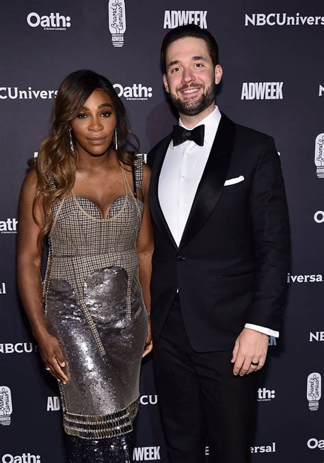 Serena Williams and Alexis Ohanian at Brand Genius Awards | POPSUGAR ...