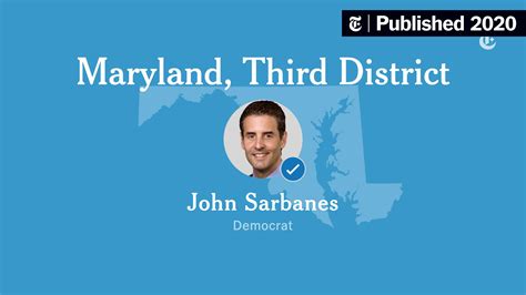 Maryland Third Congressional District Results: John Sarbanes vs. Charles Anthony - The New York ...