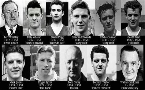 8 members of the English Soccer Team Manchester United were killed when ...