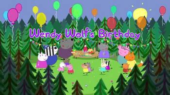 Wendy Wolf's Birthday | Peppa Pig Wiki | Fandom