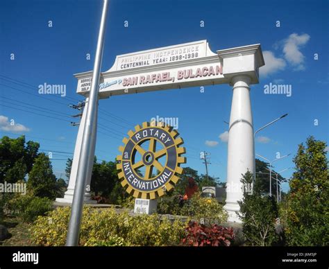 09674 Welcome Arch Boundary Sign Pan-Philippine Highway Baliuag San Rafael Bulacan 14 Stock ...