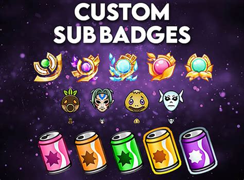 Do custom twitch emotes, badges and sub badges design by Betipushpaa | Fiverr