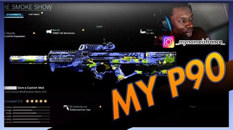 P90 MY FAVOURITE SMG LOADOUT CALL OF DUTY MODERN WARFARE - YouTube