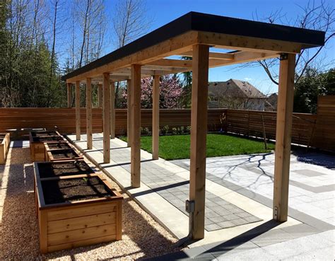 Pergola walkway - built - Modern - Landscape - Vancouver - by Metamorphic Design | Houzz