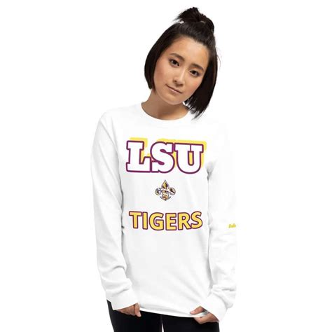 LSU Tiger Long Sleeve Shirt - Lue's House of International Decor™