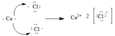 Draw the Lewis structure of calcium chloride. | Study.com