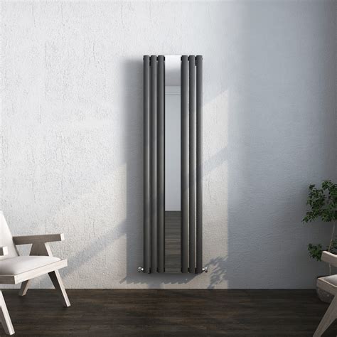 Florence Designer Mirror Radiator – Anthracite Grey -1800×499 – Senator ...