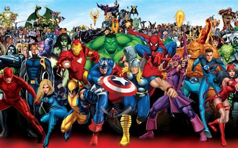 Marvel Super Heroes Wallpapers HD - Wallpaper Cave