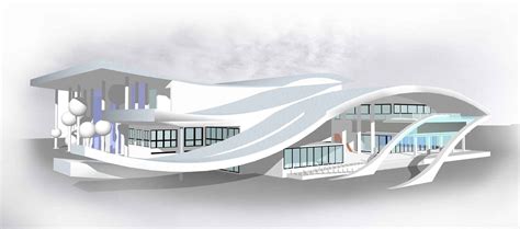 💎【Sketchup Architecture 3D Projects】Curve Polygon Gallery ,Art Museum ...