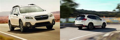 Subaru Outback vs. Forester: What Are The Differences? (2021, 2020 ...