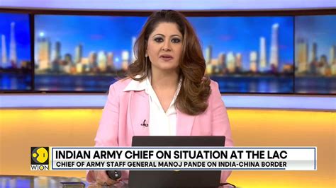 Indian Army Chief Manoj Pande briefs on India-China border - World News