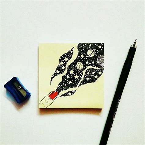 Best Sticky Note Drawings | ofancienttimes