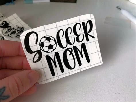 Soccer Mom Decal - Etsy