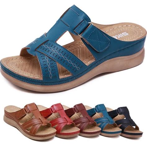 Orthopedic Bunion Corrector Shoes With Arch Support - Sandals For Wome ...