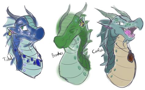 My SeaWing OCs by Drop-the-Based on DeviantArt