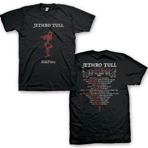 Jethro Tull Seven Decades T-Shirt - VISION MERCH