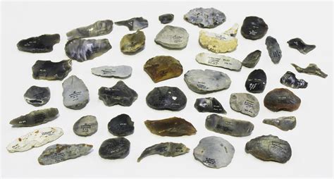 A large collection of Stone Age flint tools of Suffolk and Norfolk ...