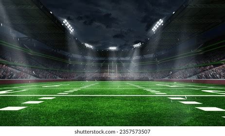 3d Render Image American Football Stadium Stock Photo 2357573537 ...