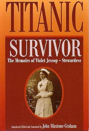 Titanic Survivor Memoirs by Jessop Violet, First Edition - AbeBooks