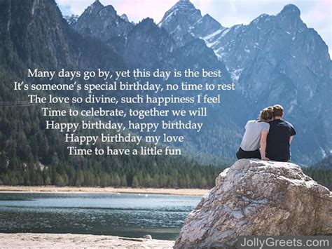 Birthday Love Poems – Poems for A Lover