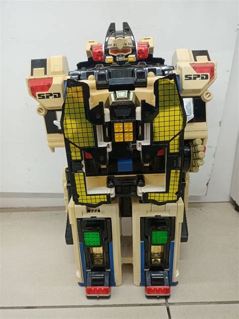 Power Rangers SPD Megazord Delta Command, Hobbies & Toys, Toys & Games on Carousell