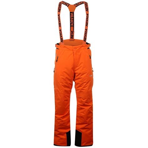 Nevica Mens Vail Ski Pants Salopettes Trousers Bottoms Zipped Pockets ...