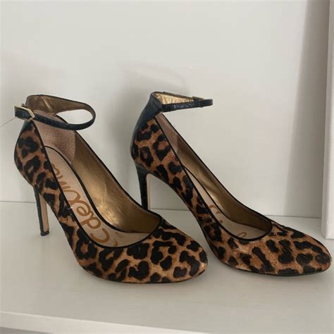 Sam Edelman | Shoes | Sam Edelman Leopard Pumps Size 8 | Poshmark