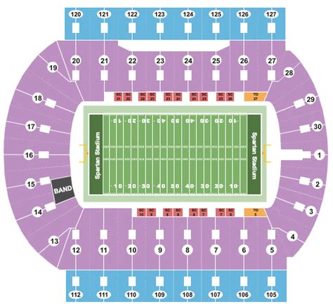 Spartan Stadium Seating Chart | Cabinets Matttroy