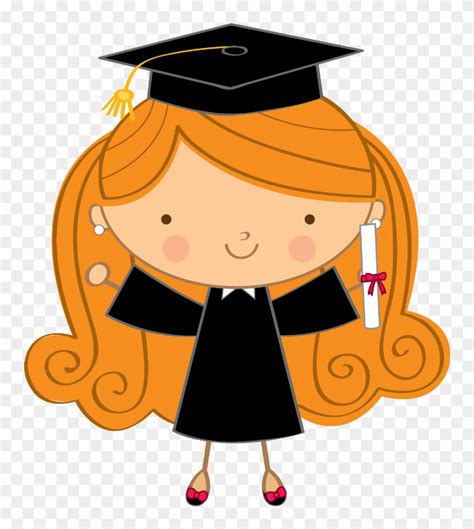 Girl Graduate Cartoon