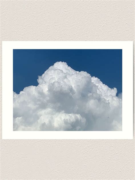 "White cloud" Art Print by MrsShellsWorld | Redbubble