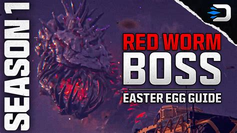 MW3 Zombies Red Aether Worm Boss Fight | USB Easter Egg Guide - Season ...