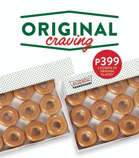 Krispy Kreme Original Glazed Promo April 2019 | Manila On Sale