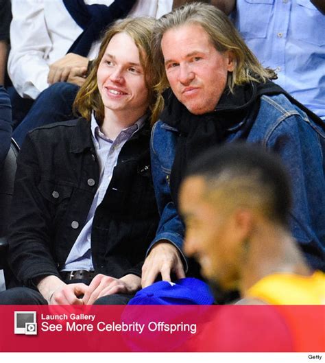 Val Kilmer Brings Lookalike Son Jack to Clippers Game