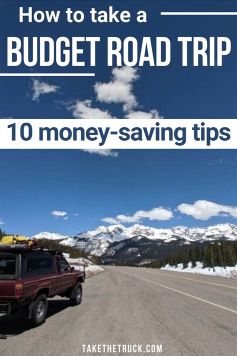 10 Budget Road Trip Tips: Cross Country Travel on the Cheap | Take The ...