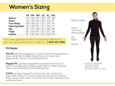 Sizing Information | Womens size chart, Size chart, Thighs