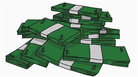 stacks of money Sketch illustration hand drawn animation transparent ...