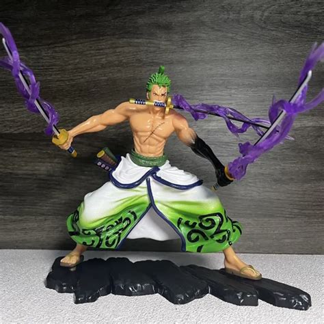 ONE PIECE FIGURE Wano Country Roronoa Zoro Sword Enma Action Figure ...