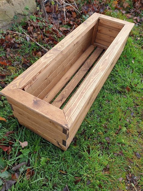 Premium Range Trough Wooden Garden Planter – XXL – Sale!! - Simply Wood