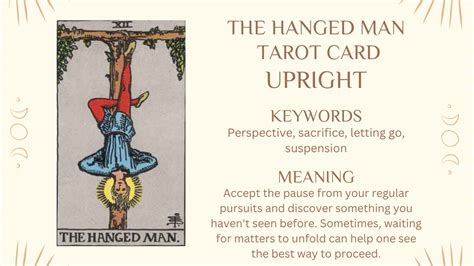 The Hanged Man Tarot Card Meaning Upright and Reversed